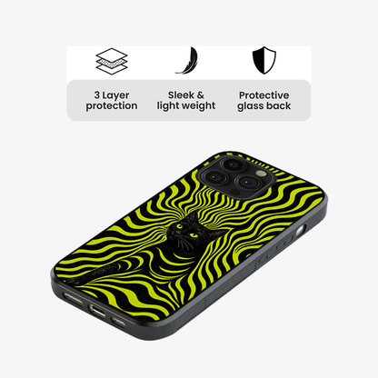 Neon Meow Phone Case