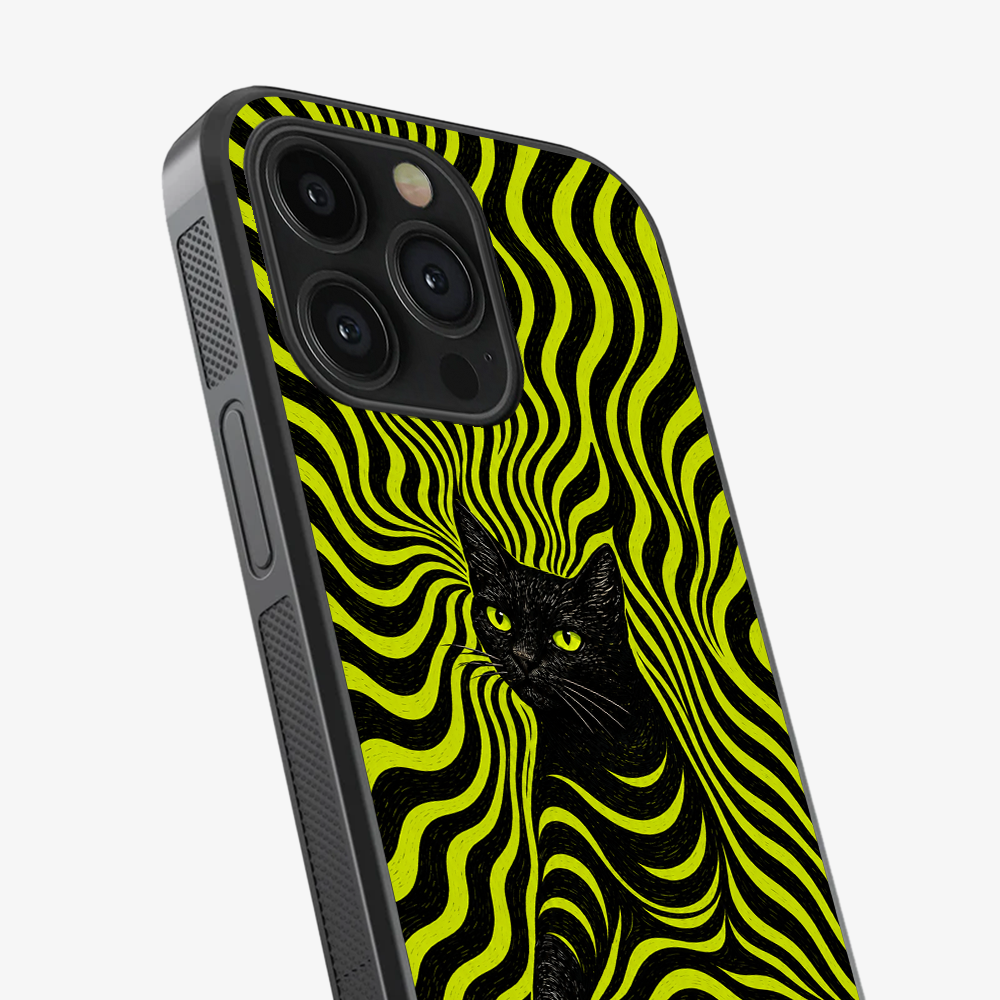 Neon Meow Phone Case
