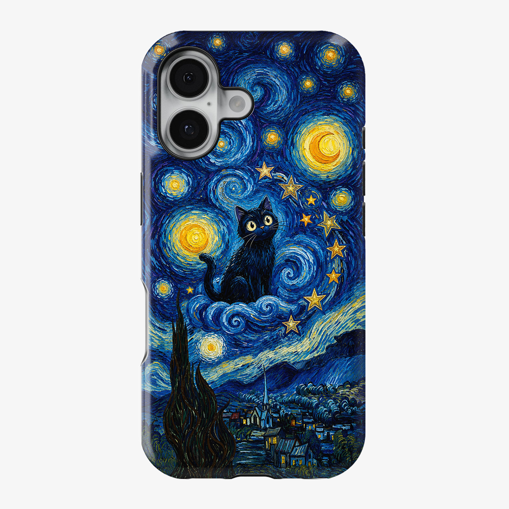 Starry Eyed Cat Phone Case