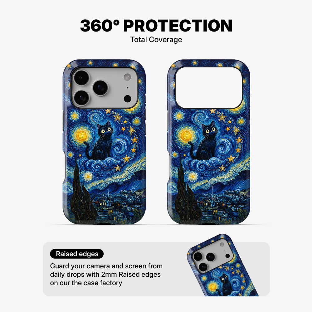 Starry Eyed Cat Phone Case