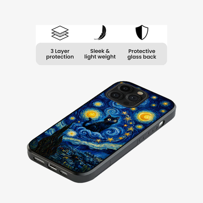 Starry Eyed Cat Phone Case