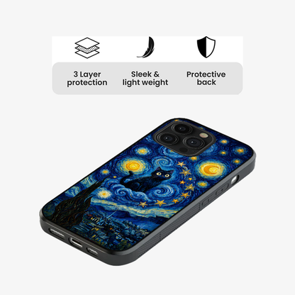 Starry Eyed Cat Phone Case