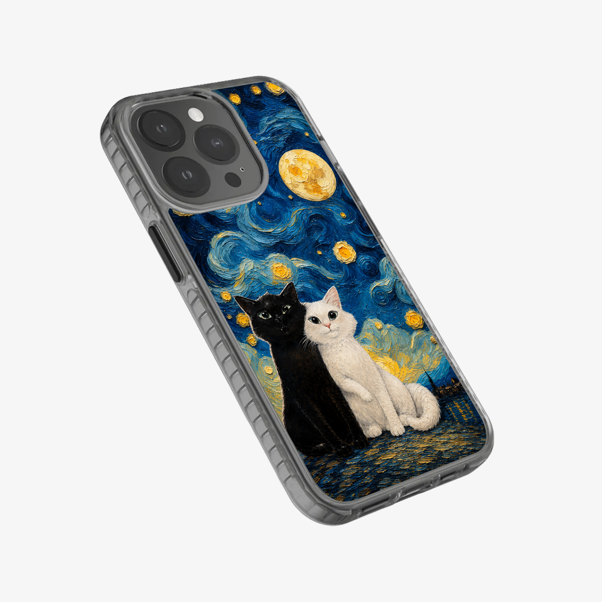 Moon Mood Cat Phone Case