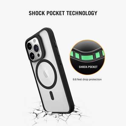 Black Anti-yellow Magsafe Case