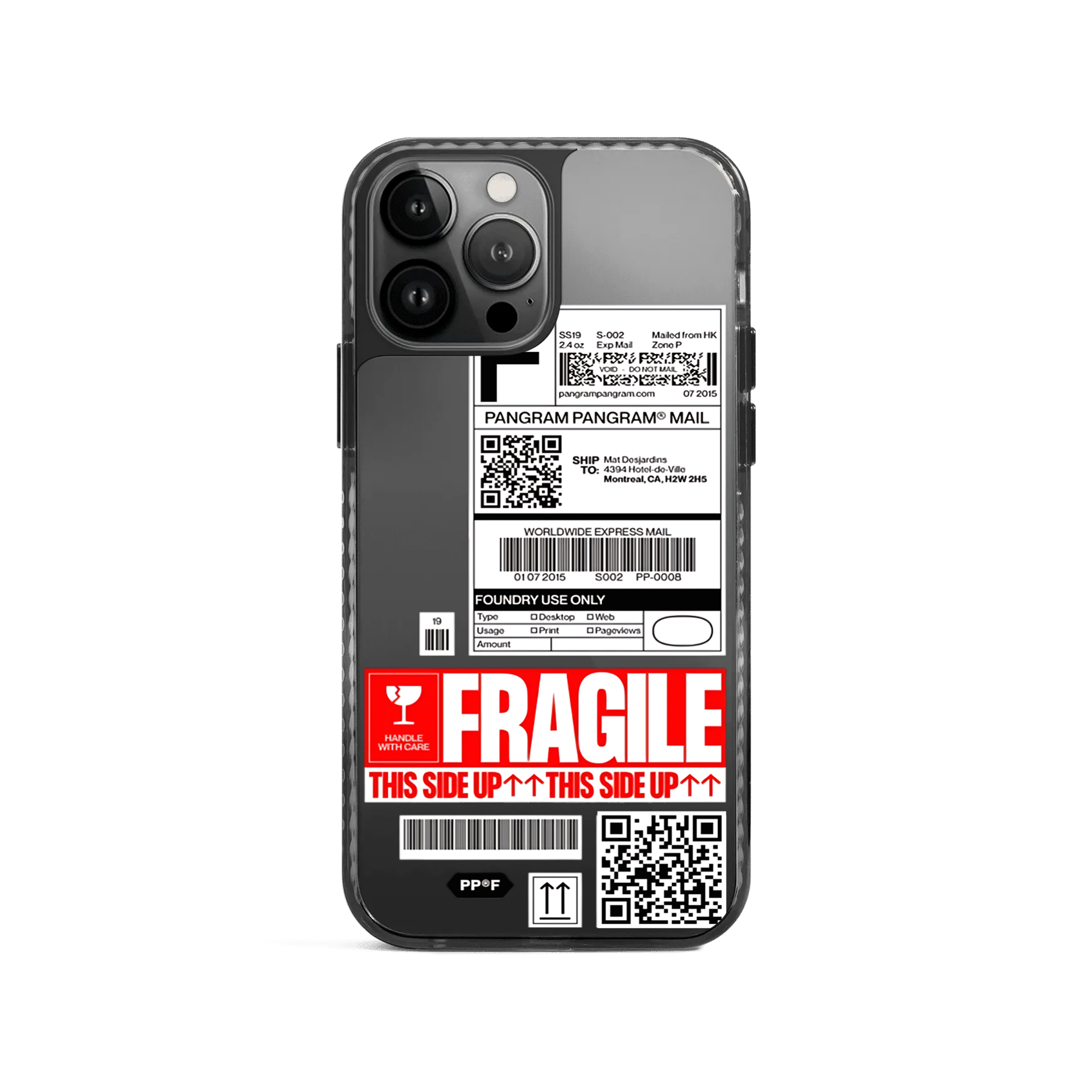 Fragile Don't handle with Care Stride 2.0 Case