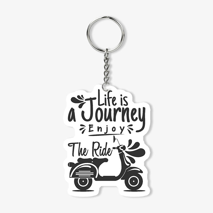Enjoy The Ride KeyChain