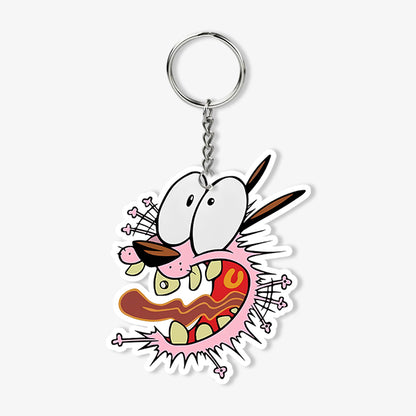 Courage The Cowardly Dog KeyChain