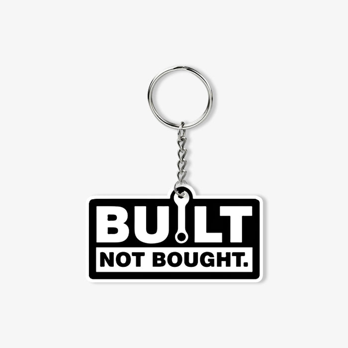 Built Not Bought KeyChain