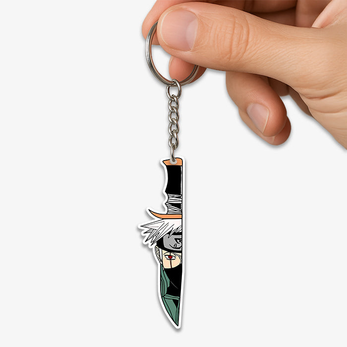Kakashi In Blade KeyChain