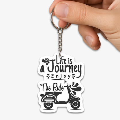 Enjoy The Ride KeyChain