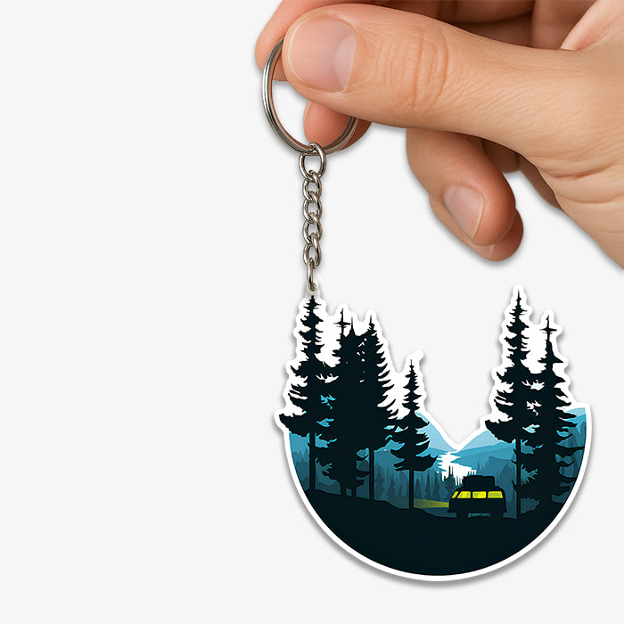 Adventure Midnight KeyChain