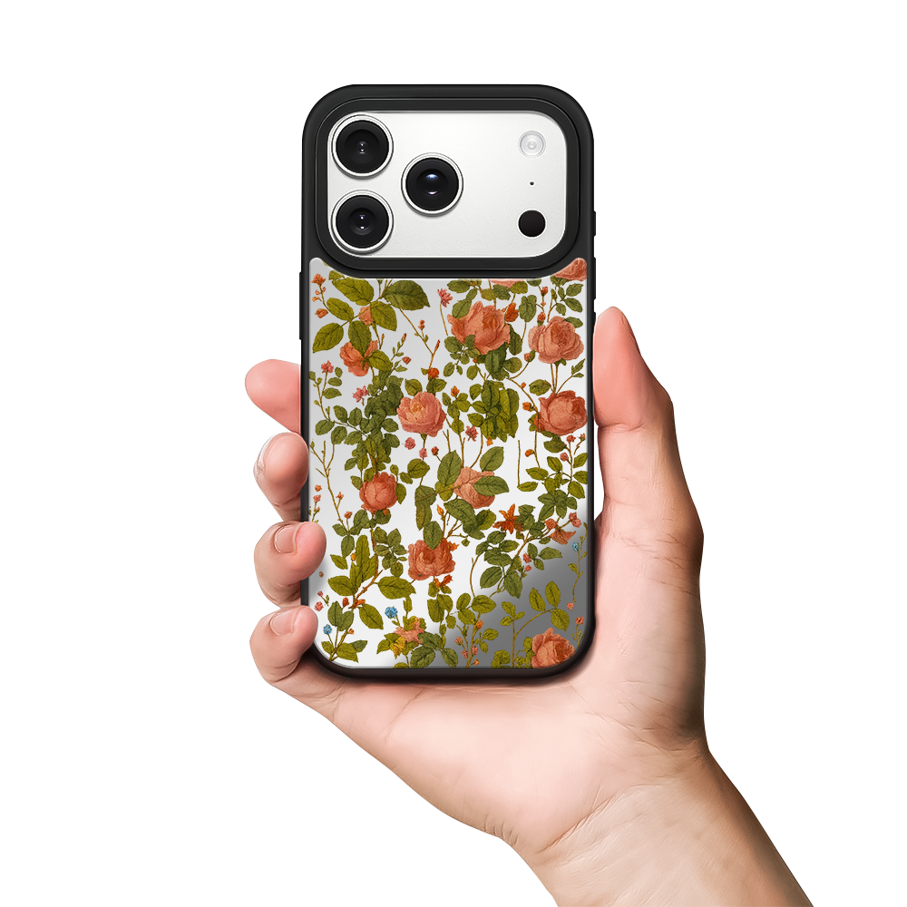 Bloomy Garden Mirror Phone Case
