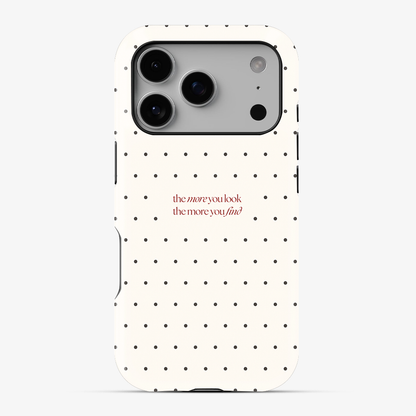 Vanilla Dot Diary Phone Case