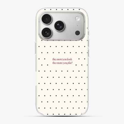 Vanilla Dot Diary Phone Case