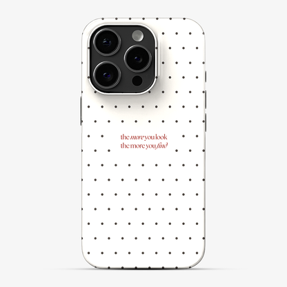 Vanilla Dot Diary Phone Case