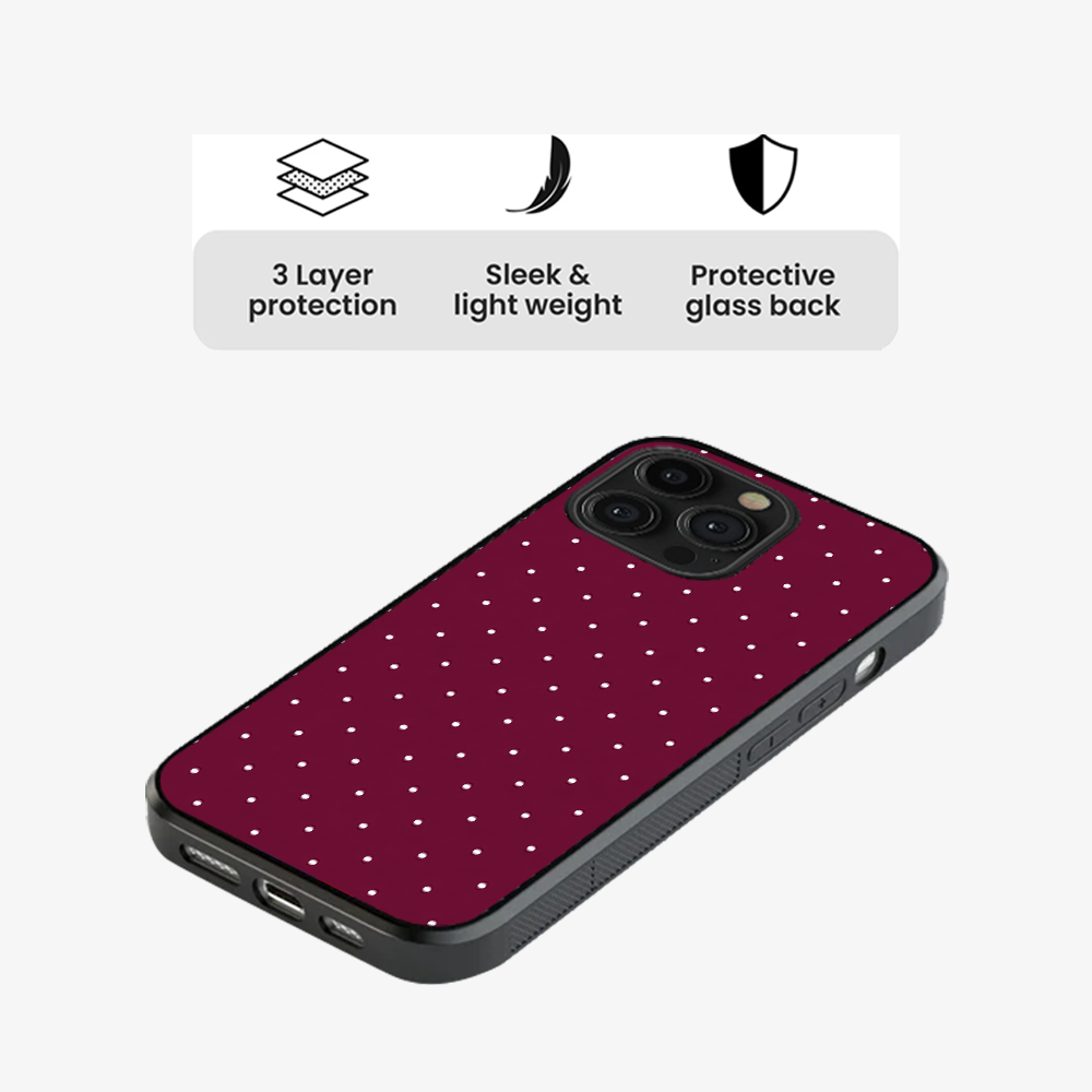 Berry Dot Affair Phone Case