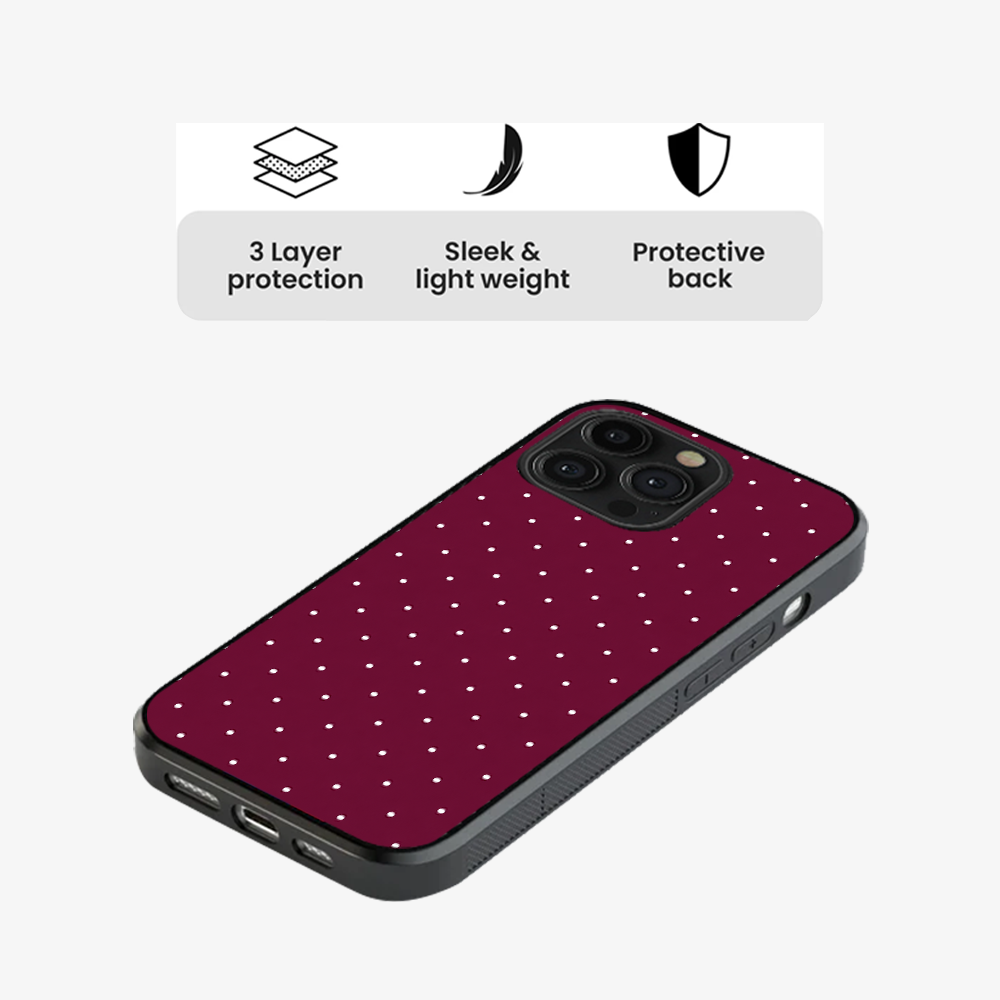 Berry Dot Affair Phone Case