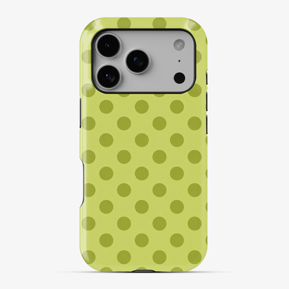 Lime Light Dots Phone Case