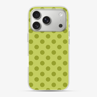 Lime Light Dots Phone Case