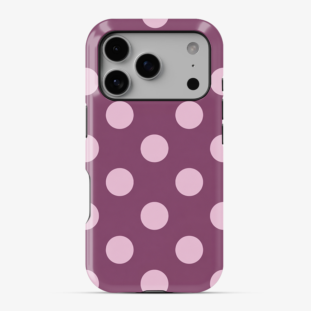 Mauve Dot Muse Phone Case