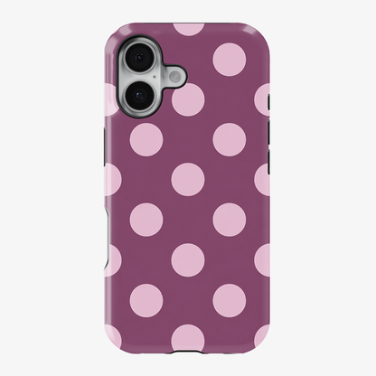 Mauve Dot Muse Phone Case