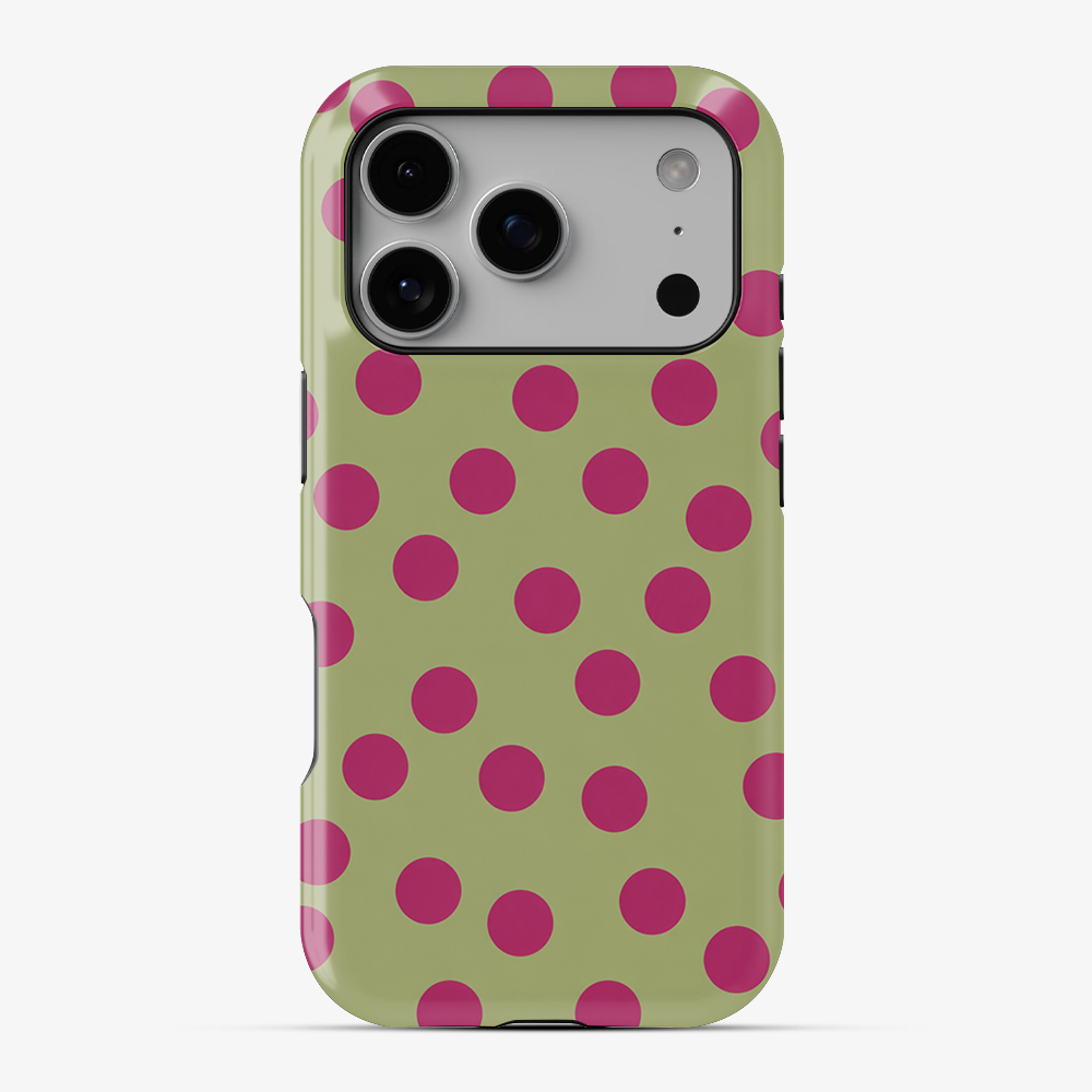 Berry Garden Dots Phone Case