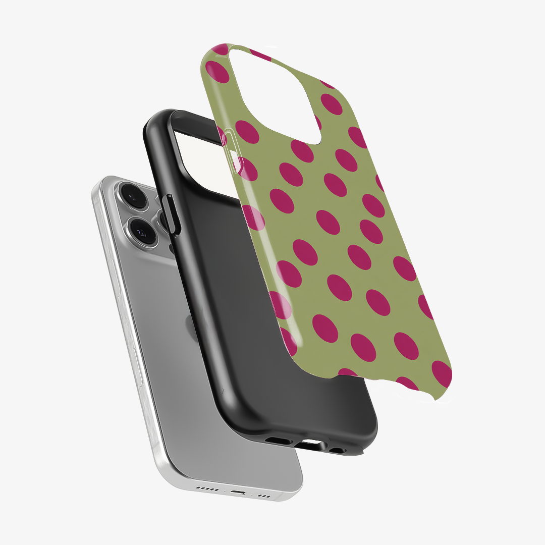 Berry Garden Dots Phone Case