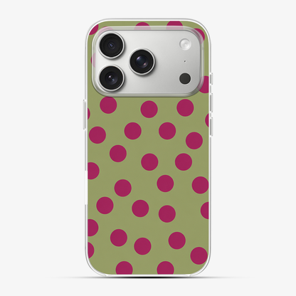 Berry Garden Dots Phone Case