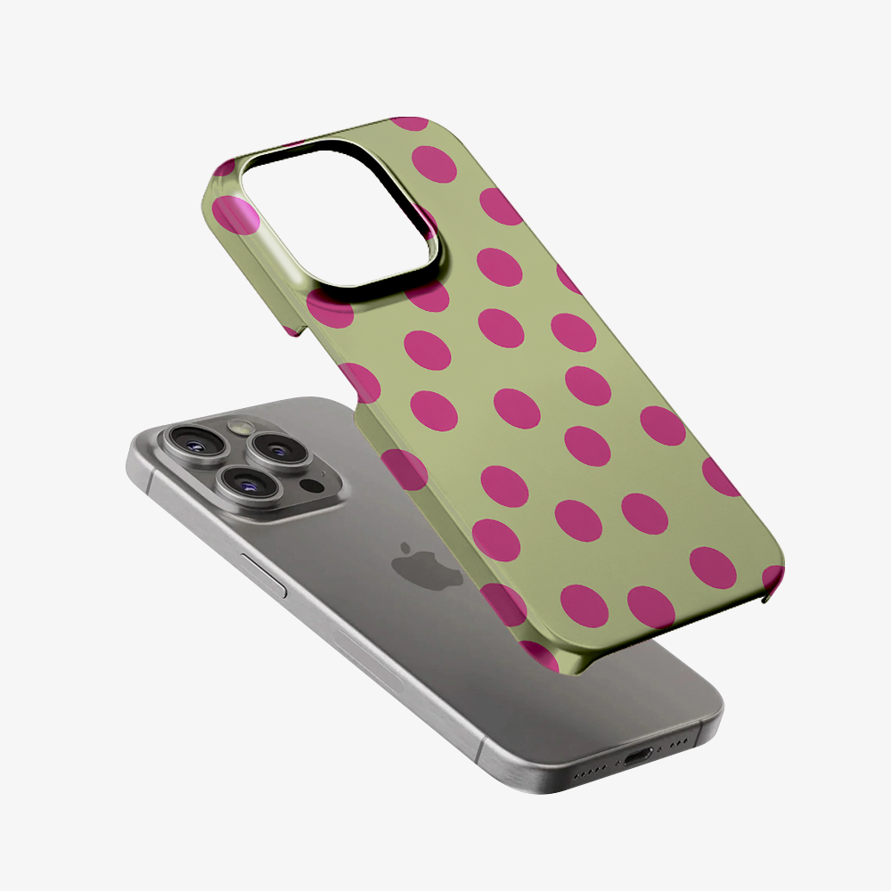 Berry Garden Dots Phone Case