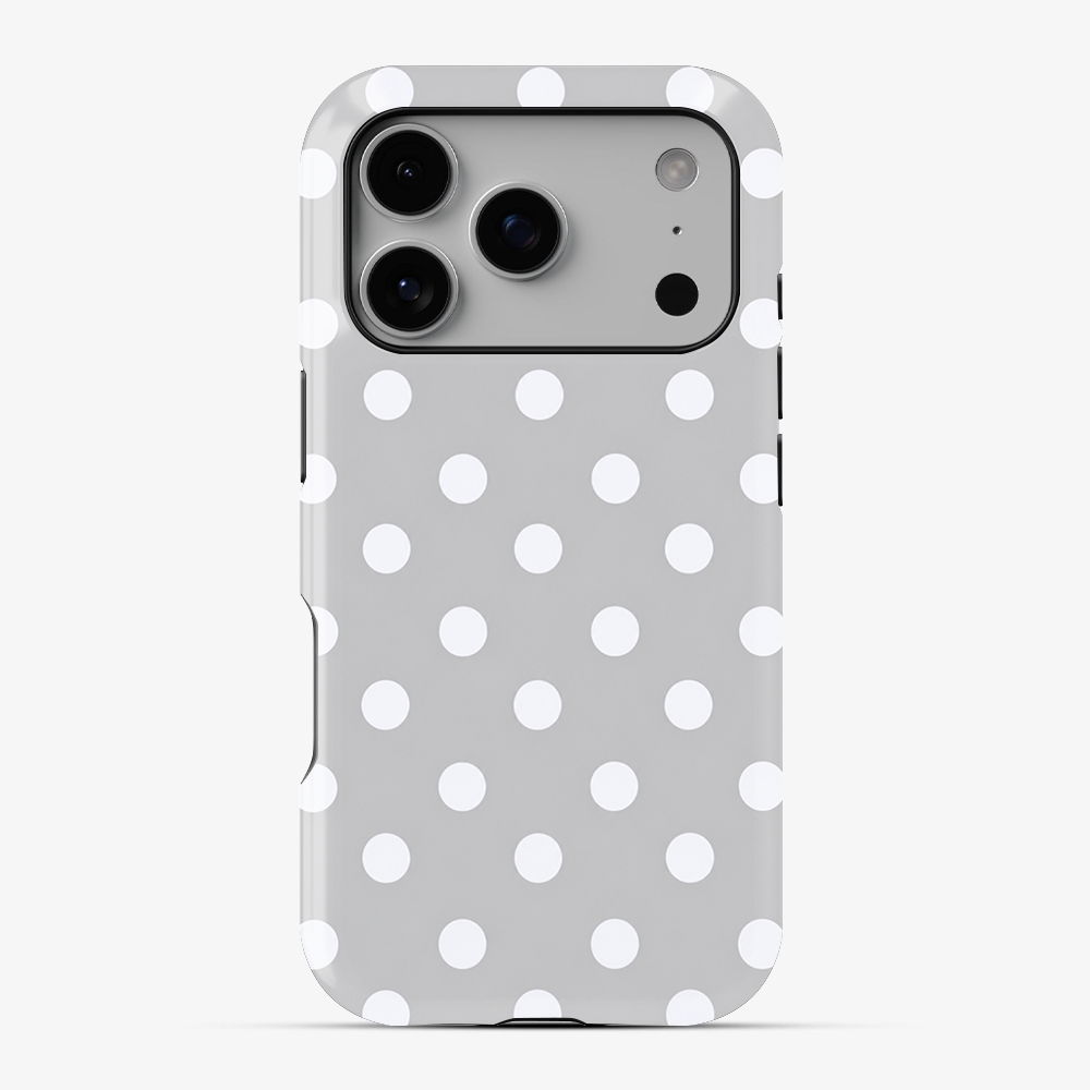 Silver Lining Dots Phone Case
