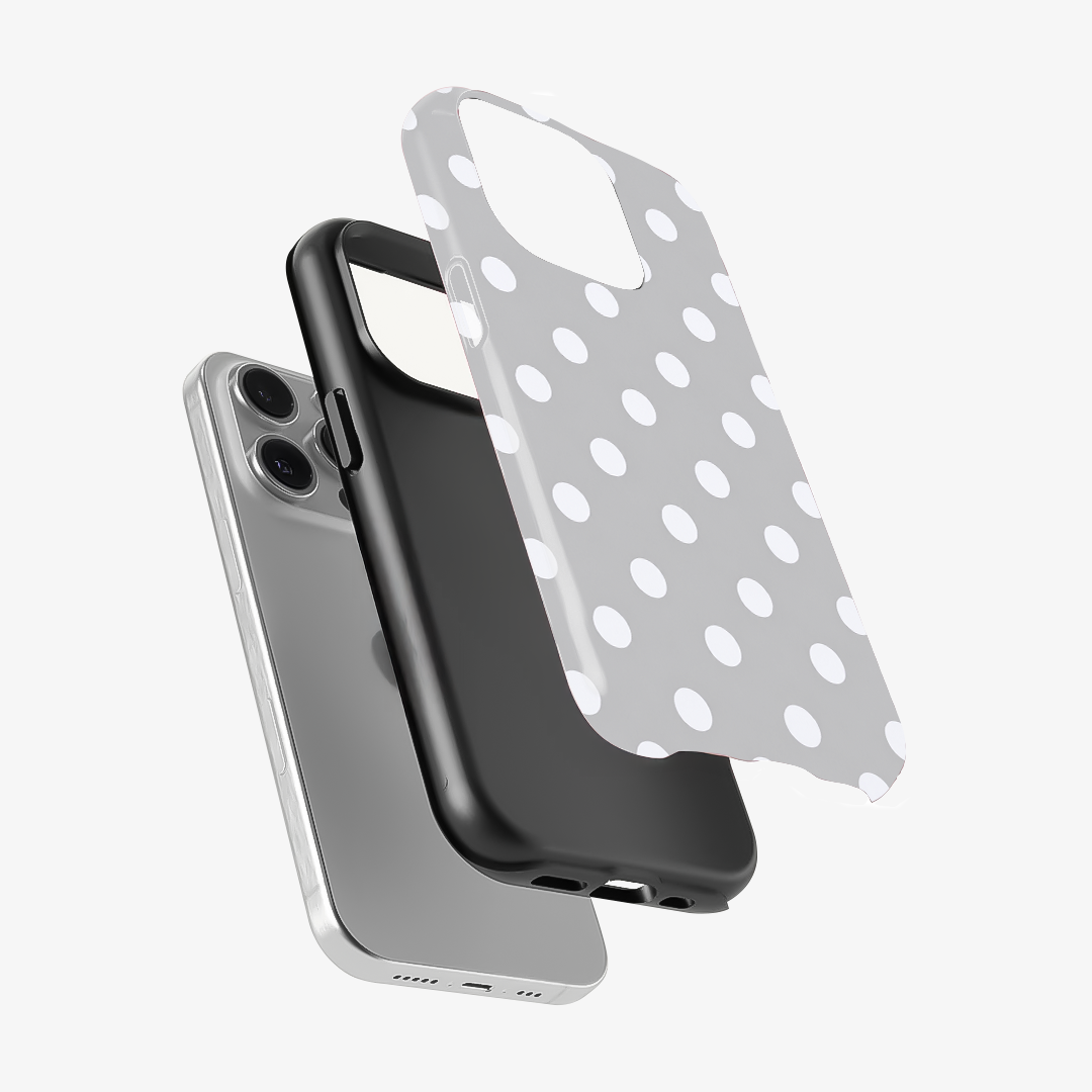 Silver Lining Dots Phone Case