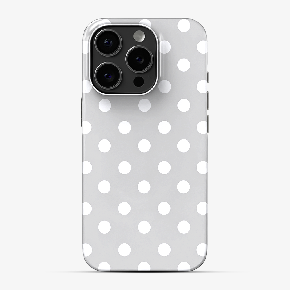 Silver Lining Dots Phone Case