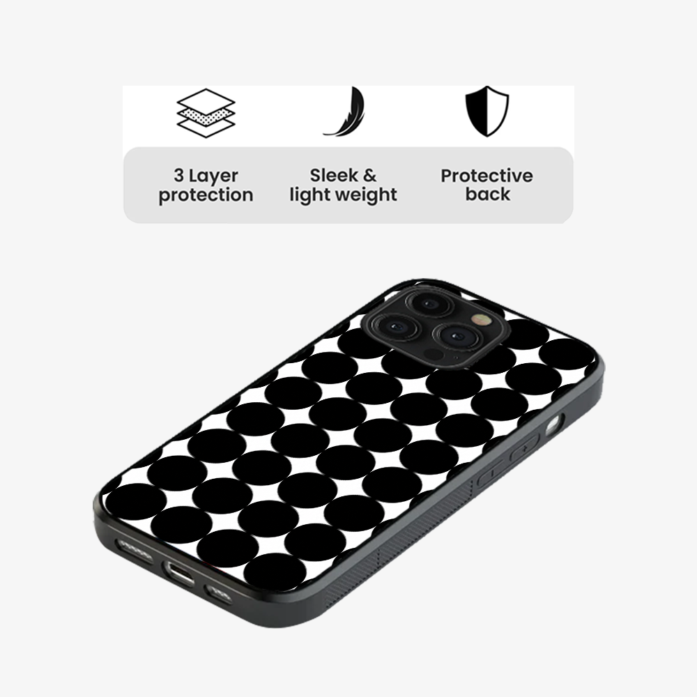 Dot Matrix Noir Phone Case