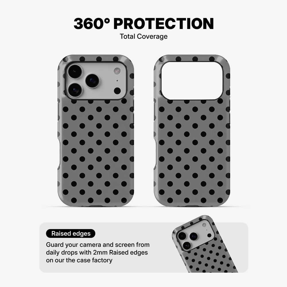 Smoke & Dots Phone Case