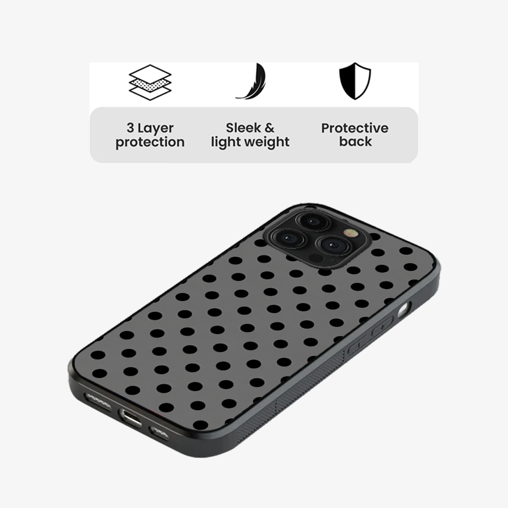 Smoke & Dots Phone Case