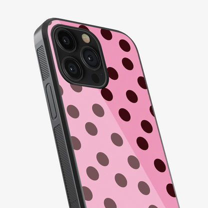 Pink Velvet Dots Phone Case
