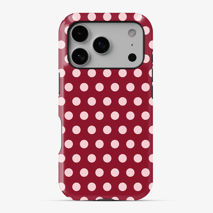 Crimson Confetti Phone Case