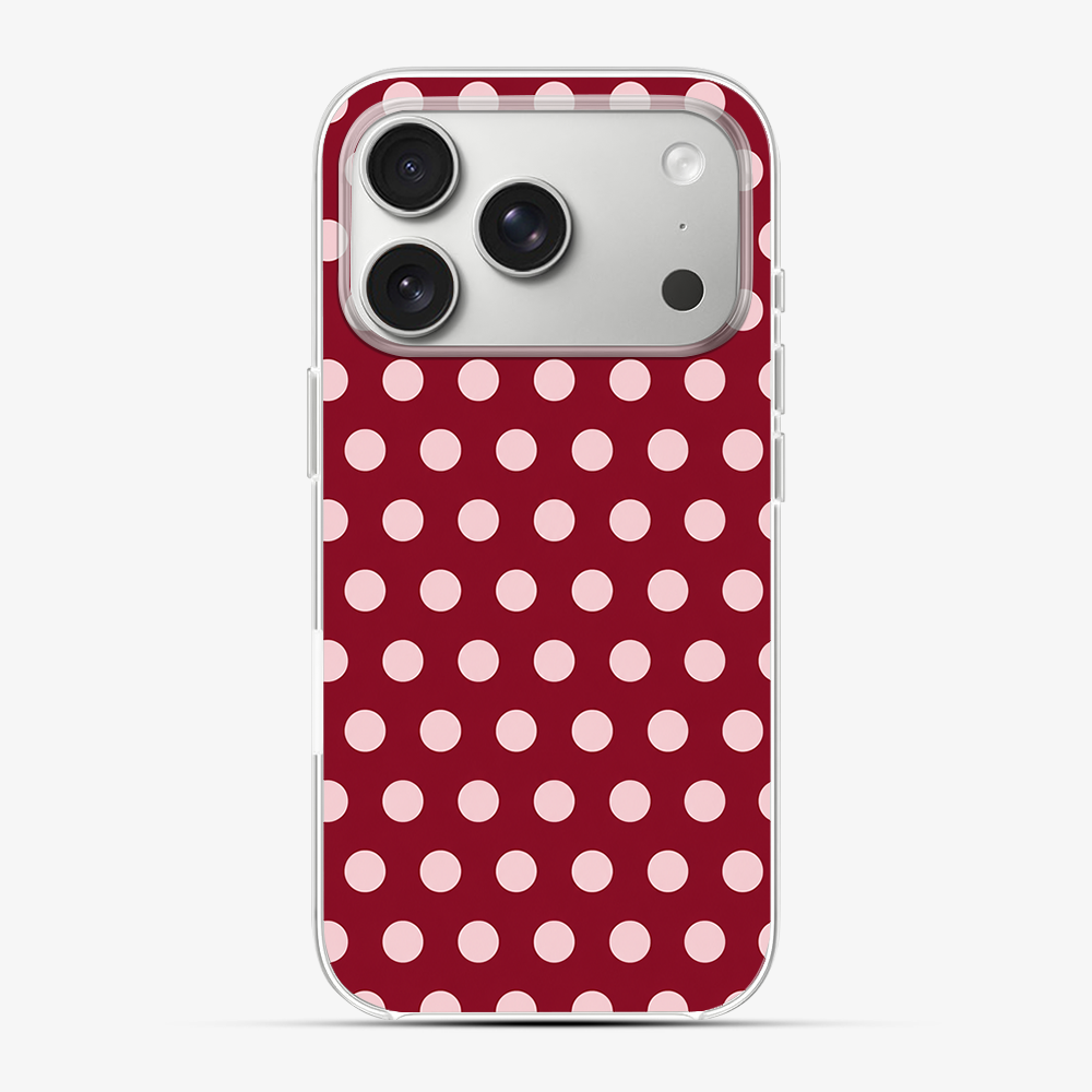 Crimson Confetti Phone Case
