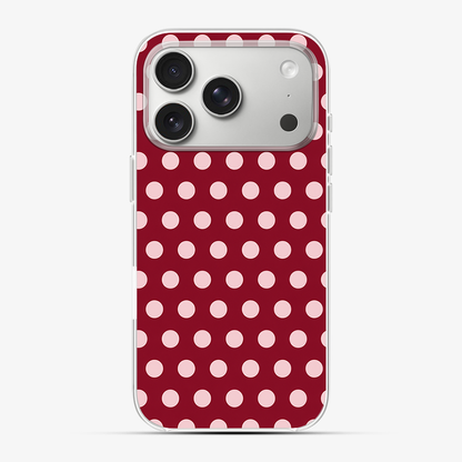 Crimson Confetti Phone Case
