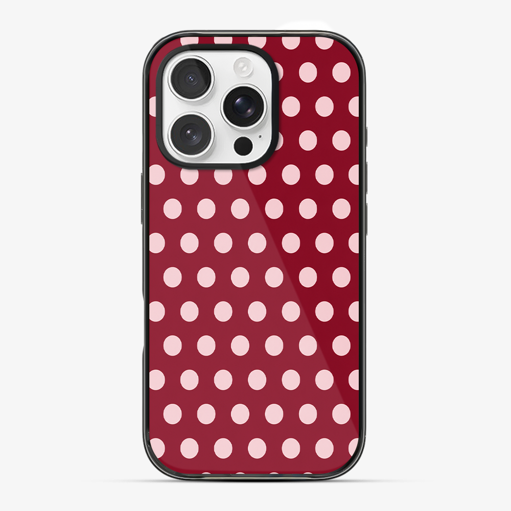 Crimson Confetti Phone Case