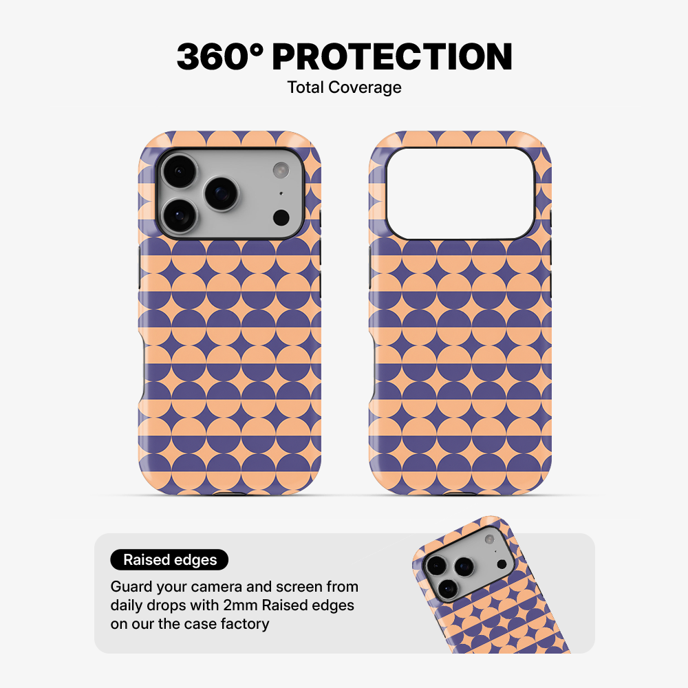 Retro Dot Parade Phone Case