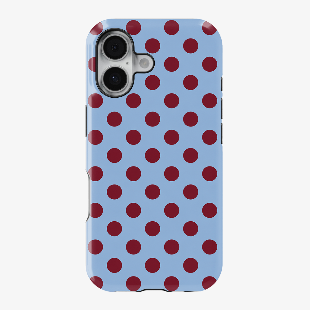Cherry Cola Dots Phone Case