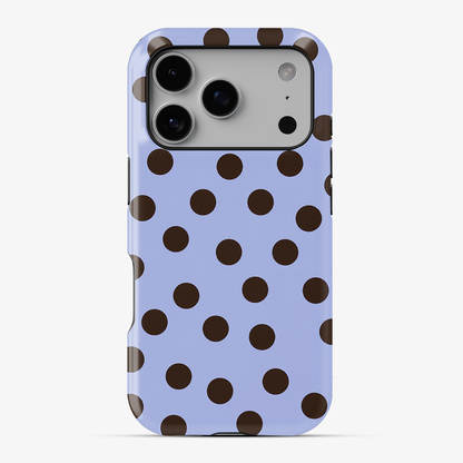 Lavender Latte Dots Phone Case