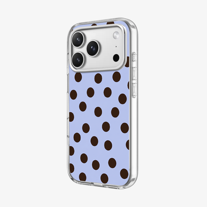 Lavender Latte Dots Phone Case