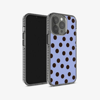 Lavender Latte Dots Phone Case