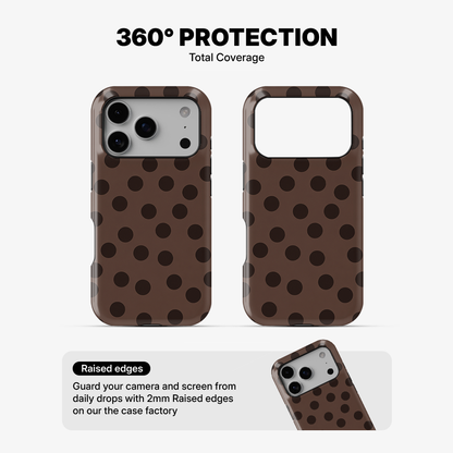 Cocoa Dot Crush Phone Case