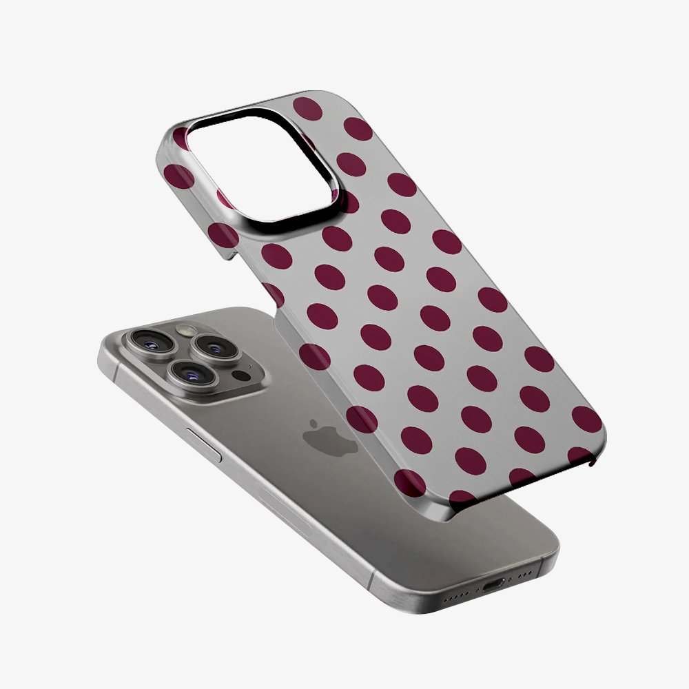 Plum Dot Society Phone Case