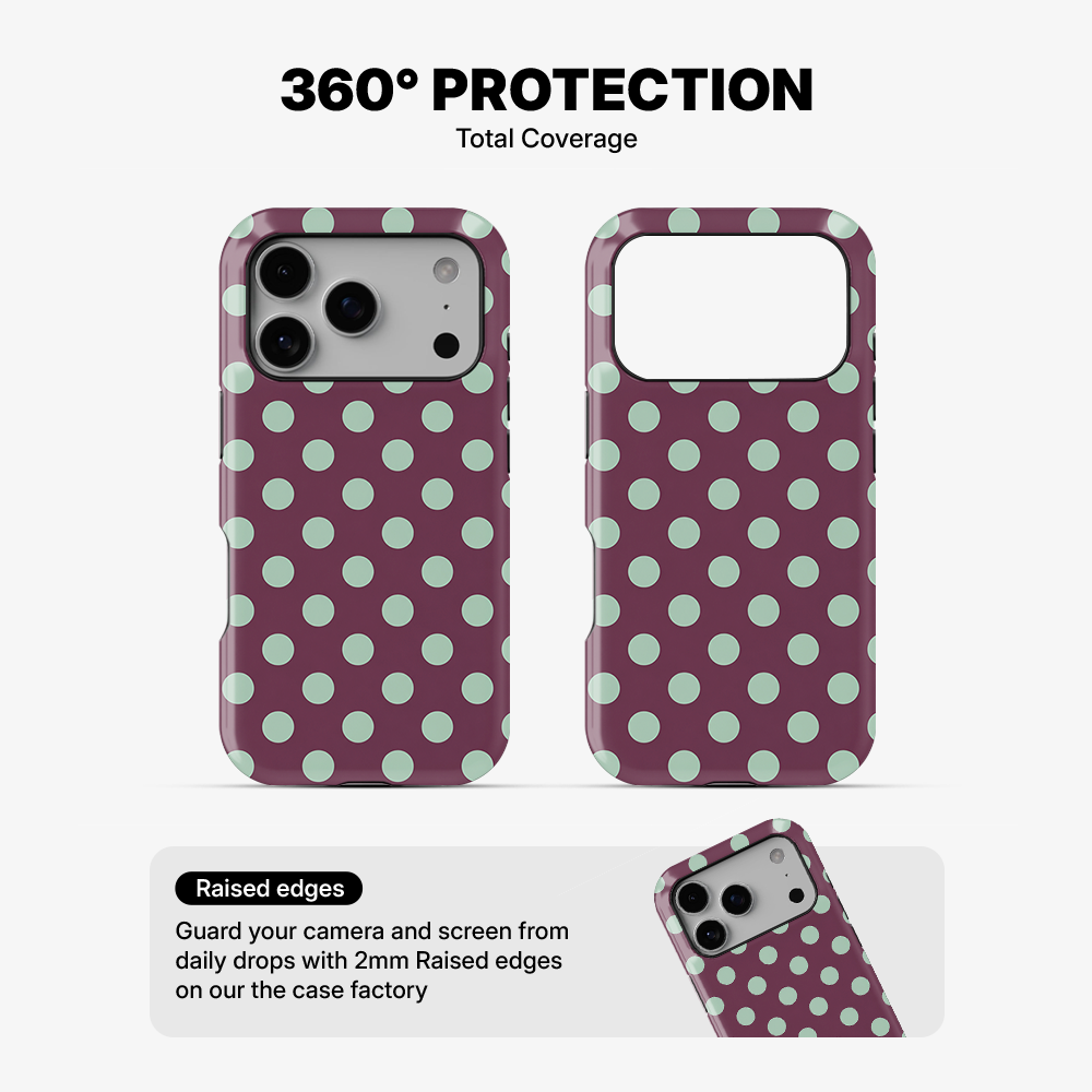 Mint Condition Dots Phone Case