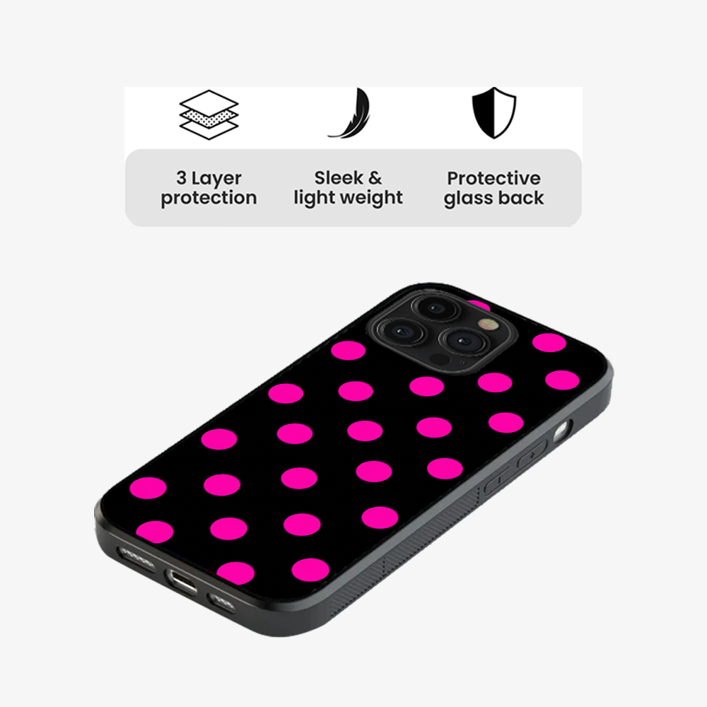 Neon Night Dots Phone Case