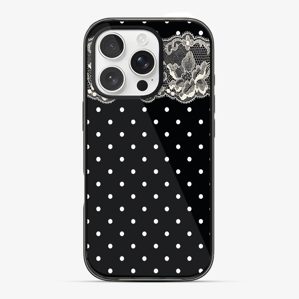 Lace & Dots Phone Case